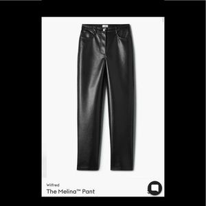 Wilfred the Melina pant black size 8 regular
